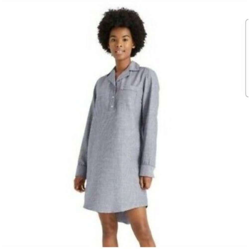 Levi's Gray Long Sleeve Nightshirt